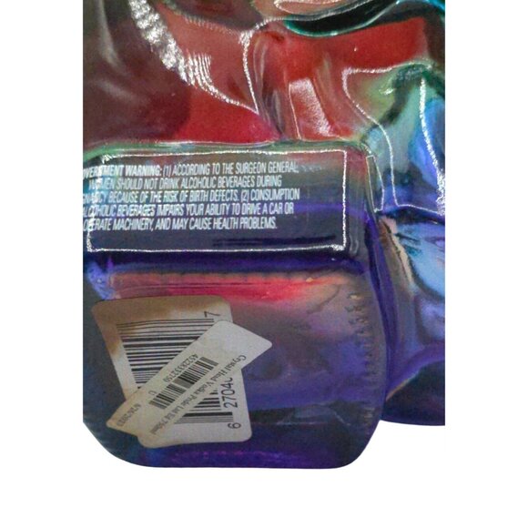 Crystal Head Rainbow Pride Vodka Collectible Art Bottle & Spirit - Picture 6 of 9
